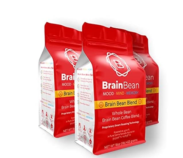 Brain Bean Organic Kaffee - Smooth Taste, Antioxidant R