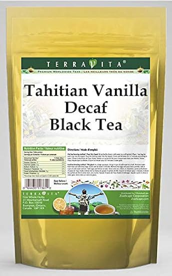 Tahitian Vanilla Decaf Schwarz Tee (50 Teebeutel, ZIN: 