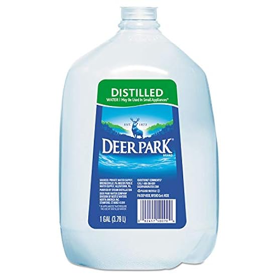 Deer Park Distilled Wasser - 1 Gallon Jugs (Case of 4 Gallons) 348076644