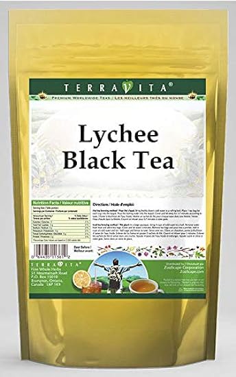 Lychee Schwarz Tee (25 Teebeutel, ZIN: 531606) - 3 Pack