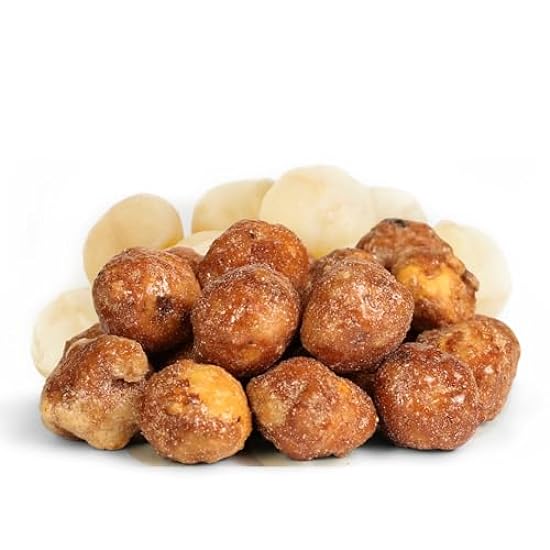 Gourmet Toffee Coated Macadamia by Its Delish, 5 lbs Bulk Bag, Sweet Crunchy Caramelized Nuts Snack 264530528