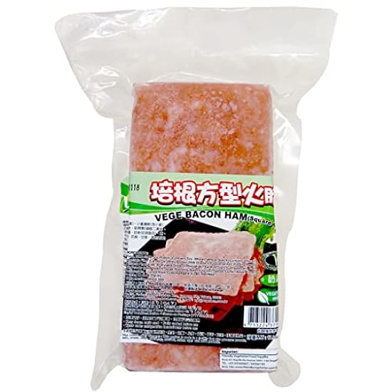 Vegan Imitation Ham by Vegefarm (Square 松珍-培根方型火腿切片 - 500g (Pack of 3) 465578460