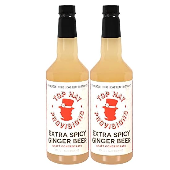 Top Hat Extra Spicy Ginger Beer Syrup - Moscow Mule Mix