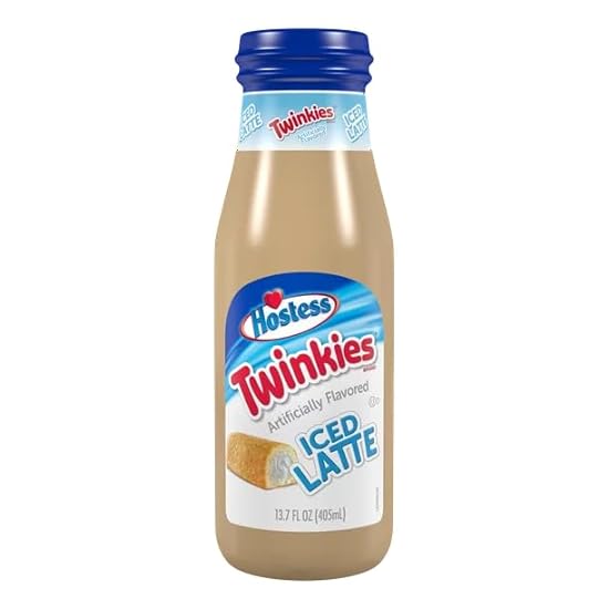 Hostess Iced Latte Flavored 13.7oz Ready to Drink Bottl