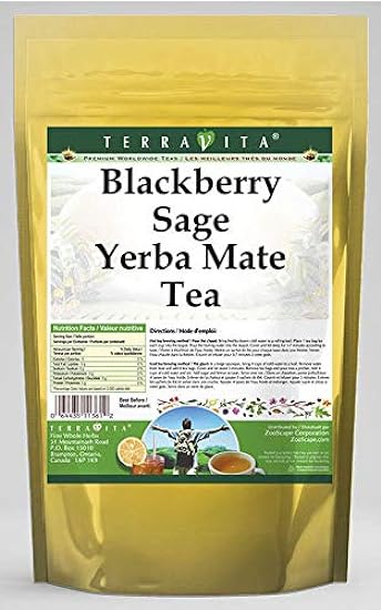 Schwarzberry Sage Yerba Mate Tee (50 Teebeutel, ZIN: 55