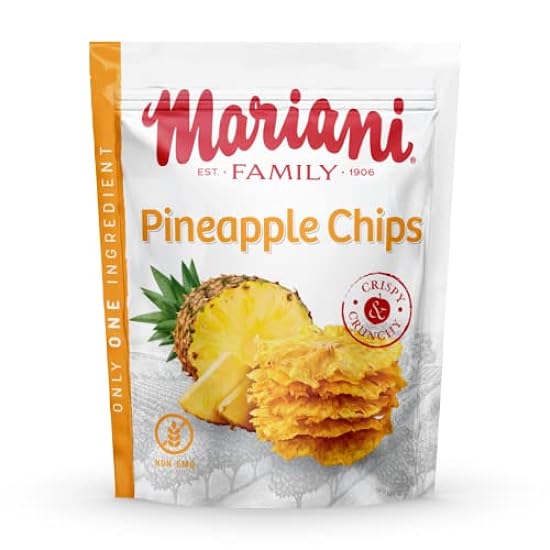 Mariani Dried Pineapple Chips, 8x1 oz bags (8 oz total)