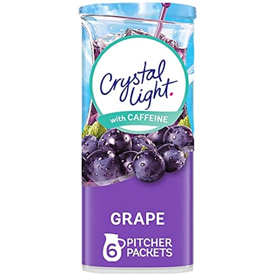Crystal Light Sugar-Free Energy Grape Naturally Flavore