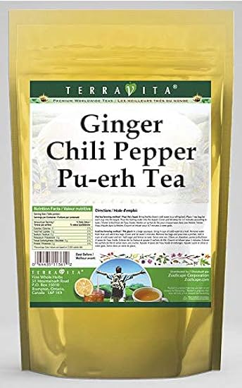 Ginger Chili Pepper Pu-erh Tee (50 Teebeutel, ZIN: 5457