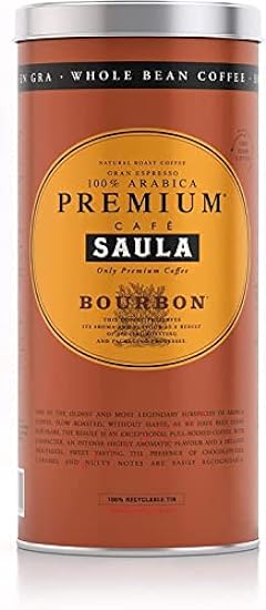 Saula Premium Bourbon Kaffee Beans - 100% Arabica Espresso Blend (2 x 17.6 Oz) 694169872