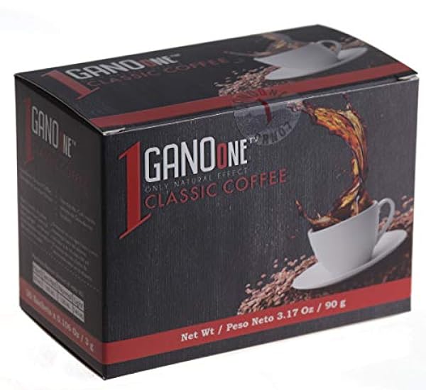 GanoOne Instant Classic Schwarz Kaffee with Ganoderma -