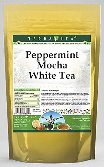 Peppermint Mocha Weiß Tee (25 Teebeutel, ZIN: 536008) - 2 Pack 769467179