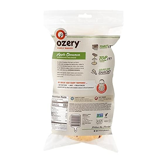Ozery Bakery, Apple Cinnamon Morning Rounds, 6-Count Bag, 4-Pack 655863716