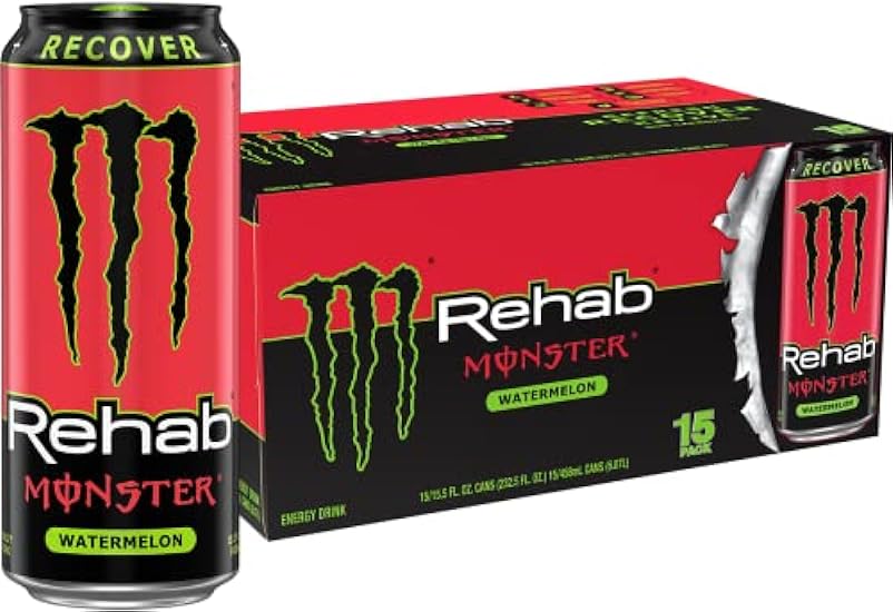 Monster Energy Rehab Wassermelon + Energy, Energy Drink
