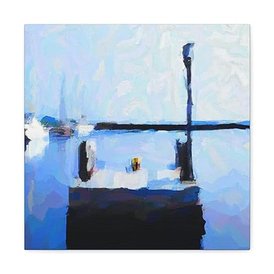 Harbor of Simplicity - Canvas 16″ x 16″ / Premium Gallery Wraps (1.25″) 688223061