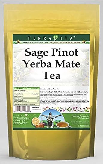 Sage Pinot Yerba Mate Tee (25 Teebeutel, ZIN: 568438) -