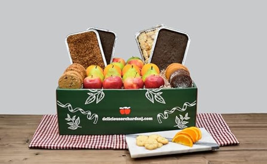 All Occassion Double Layer Fruit & Bakery Gift Box - (A