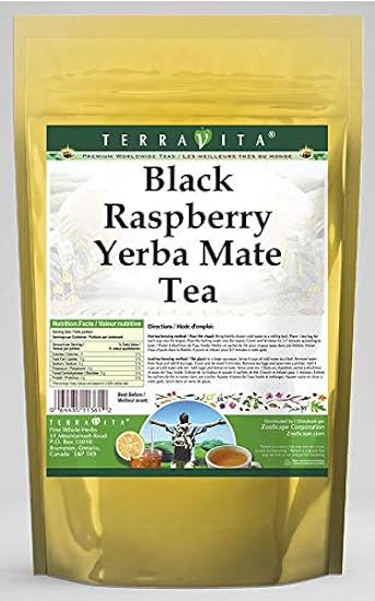 Schwarz Raspberry Yerba Mate Tee (50 Teebeutel, ZIN: 54