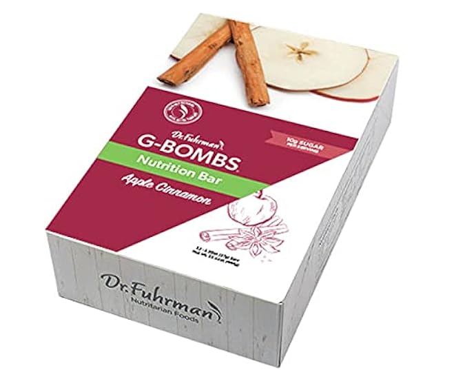 Dr. Fuhrman´s Apple Cinnamon G-Bombs Nutrition Bar