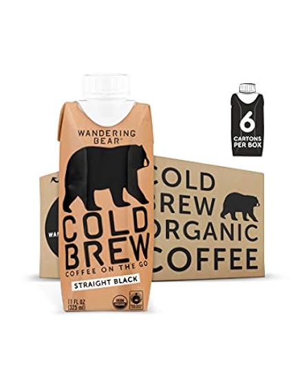 Wandering Bear Extra Strong Organic Cold Brew Kaffee On