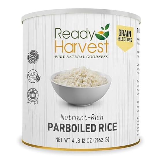 Ready Harvest Parboiled Rice Weiß Rice | Emergency Food