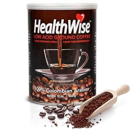 Healthwise Low Acid Kaffee - Acid Reflux, Heartburn, Ga