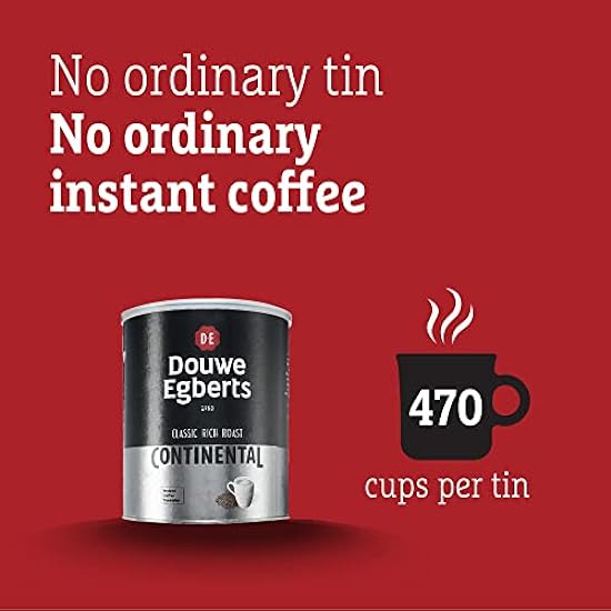 Douwe Egberts Rich Roast Continental Instant Kaffee Granules 2 X 750G 644071387
