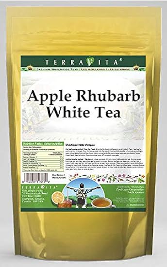 Apple Rhubarb Weiß Tee (50 Teebeutel, ZIN: 539609) - 2 