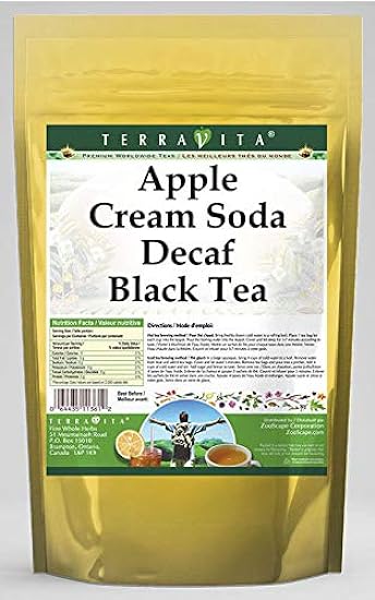 Apple Cream Soda Decaf Schwarz Tee (50 Teebeutel, ZIN: 