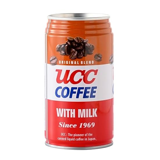UCC Original Blend Kaffee With Milk, Ready To Drink Kaffee, Imported from Japan, 11.3 oz (Pack of 24) 907226783