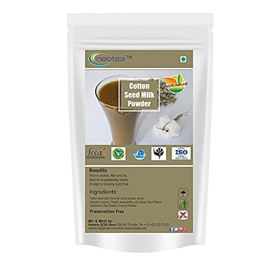 A.K. Neotea Cotton Seed Milk Powder, Paruthi Paal, 500G