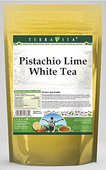 Pistachio Lime Weiß Tee (50 Teebeutel, ZIN: 541770) 434