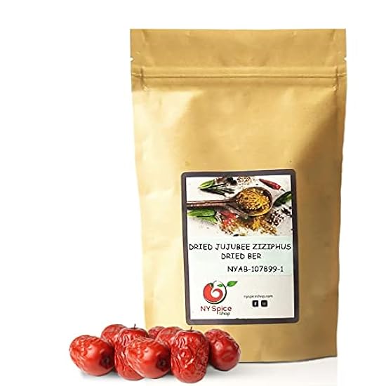 NY Spice Shop Jujube Dates - 3 Pound Natural Dried Swee