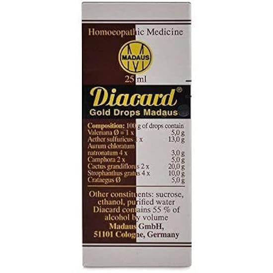 METROL Daicard® Gold Drops Madaus | 25ml Bottle | Pack 