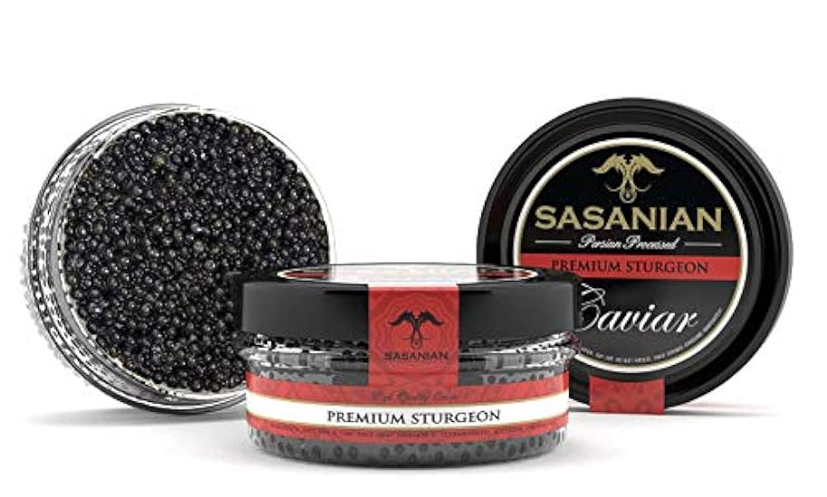 OVERNIGHT GUARANTEED! Fresh Premium Sturgeon Caviar 4 o