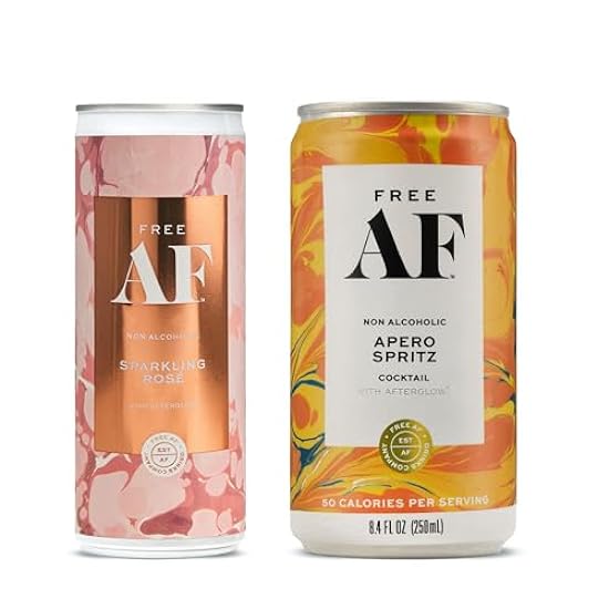 Free AF Sparkling Rosé & Apero Spritz Bundle Non-Alcoho
