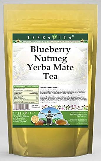 Blauberry Nutmeg Yerba Mate Tee (50 Teebeutel, ZIN: 564