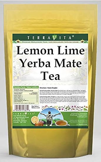 Lemon Lime Yerba Mate Tee (25 Teebeutel, ZIN: 553618) -