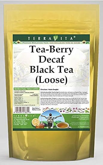 Tea-Berry Decaf Schwarz Tee (Loose) (8 oz, ZIN: 537071)