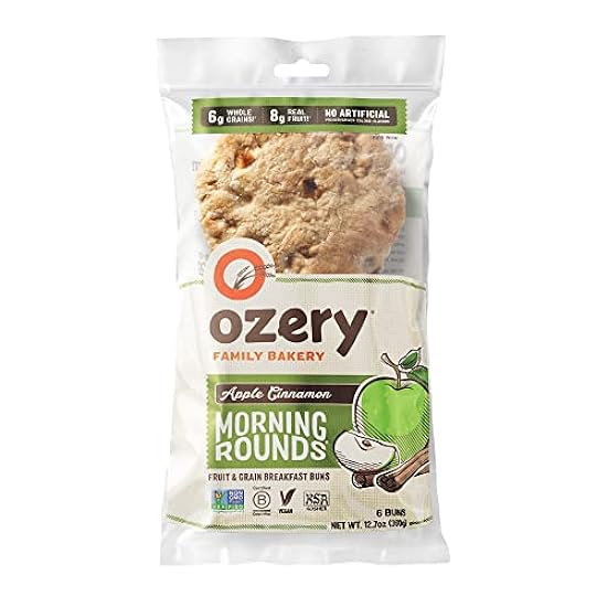 Ozery Bakery Apple Cinnamon Morning Rounds, 6-Count Bag, 6-Pack 234920111
