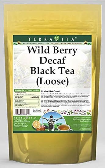 Wild Berry Decaf Schwarz Tee (Loose) (8 oz, ZIN: 539844) - 3 Pack 763968485