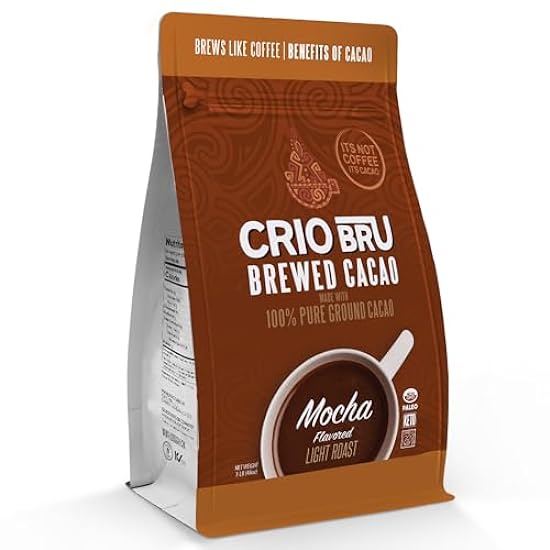 Crio Bru Brewed Cacao Mocha Flavored Light Roast 3 lb (
