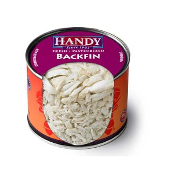 Handy Pelagicus Pasteurized Backfin Crab Meat, 1 Pound 