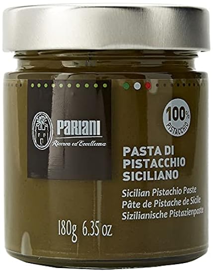 Pariani 100% Pure Sicilian Pistachio Paste (Unsweetened