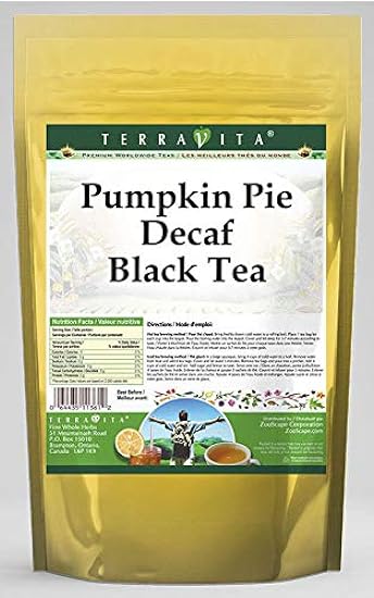 Pumpkin Pie Decaf Schwarz Tee (25 Teebeutel, ZIN: 53505