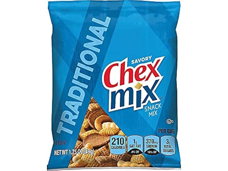 Chex Mix Traditional, 1.75 Oz (Pack of 60) 227593140