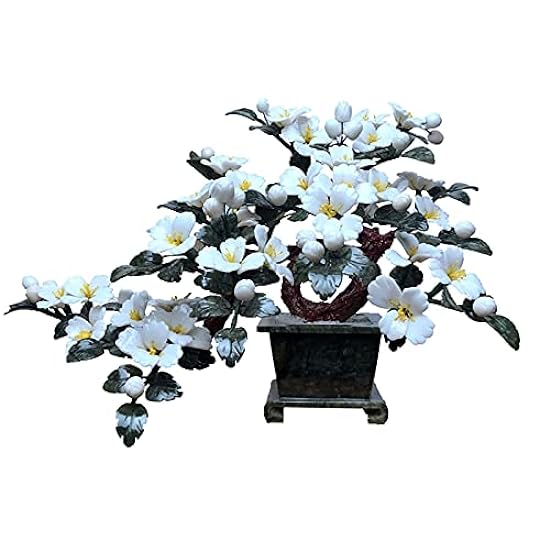 Artificial Bonsai Tree Artificial Bonsai Living Room Jade Peony Flowerpot Ornaments Fortune Tree Feng Shui Ornaments for Home Office Porch Lucky Gift Simulation Bonsai Trees (Farbe : C) (B WQ) 564066401
