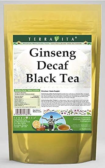 Ginseng Decaf Schwarz Tee (25 Teebeutel, ZIN: 542793) -