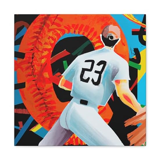 Catching Baseball Dreams - Canvas 16″ x 16″ / Premium G
