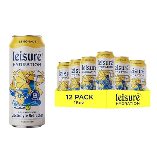Leisure Project, Hydration Beverage, Lemonade (16 Ounce