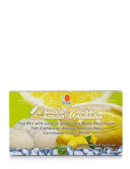 LIMITEDBONUSDEAL DXN Lion´s Mane Lemon Matcha (1 Box) 610390457